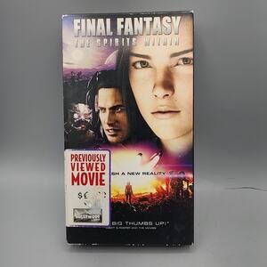 Final Fantasy: The Spirits Within VHS, 2001